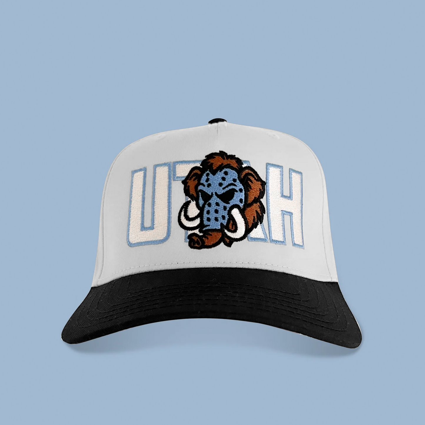 Masked Mammoth Hat (White Crown)