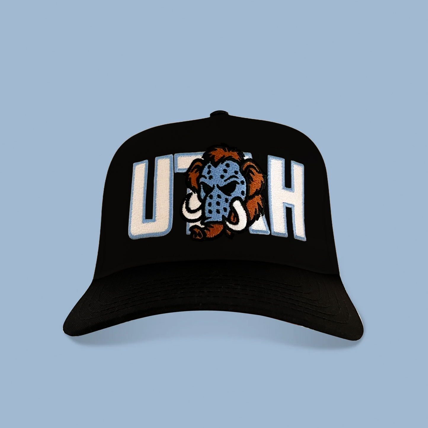 Masked Mammoth Hat (ALL BLACK)